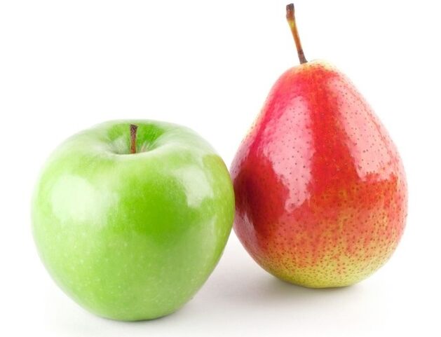 omena ja päärynä Dukan-ruokavalioon