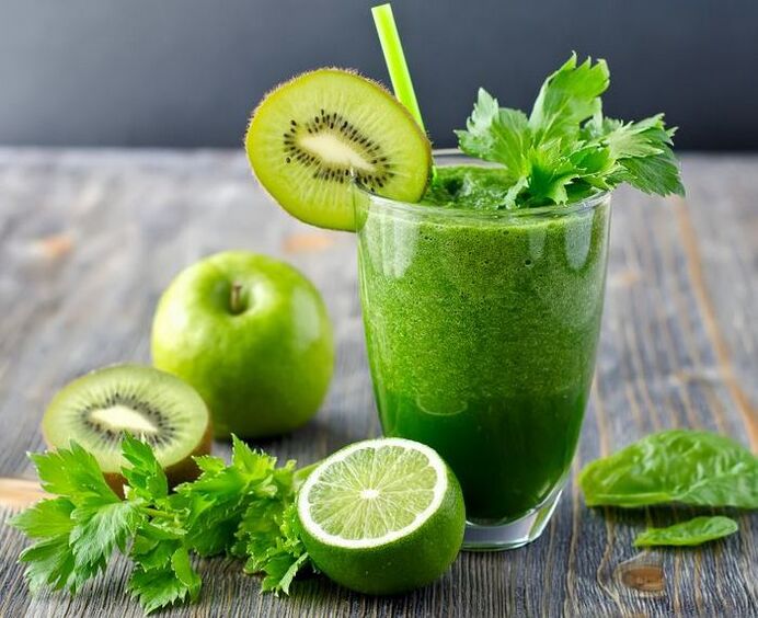 vihreä smoothie laihtumiseen